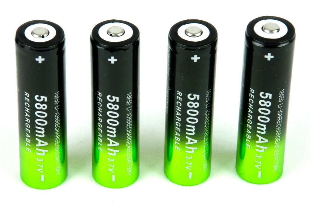 18650 5800mAh Rechargeable Batteries